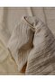 Cotton Fabric in Cream Beige Color 150X190Xm - 2
