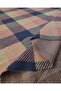 Jacquard Knitted Fabric in Pink Blue Gray Colors 150X200Cm