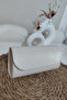 Women's Sparkling Glitter Portfolio Evening Bag - Detachable Chain Hand and Shoulder Evening Bag Mlu8005 - 2