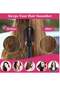 One-Step Hair Dryer Comb, 2-In-1 Multifunctional Negative Ion Straightener Curler Curling Brush Hot - 4