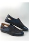 Men's 100% Genuine Leather Summer Perforated Orthopedic Shoes - 3