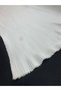 White Poplin Pleated Fabric