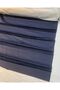 4.80 Kg, Navy Blue Pleated Satin Fabric 1 Roll - 6