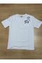 Tshirt Embroidered Lavender-1- Combed Cotton-White - 7