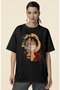 Design Monkey D. Luffy Printed Unisex Oversize Anime Tv Series Character T-Shirt