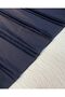 4.80 Kg, Navy Blue Pleated Satin Fabric 1 Roll - 3