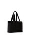 Circular Cotton Tote Shoulder Bag Nf0A88Tnjk31Black - 3