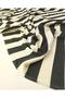 Cream Black Colors Wrinkled Jersey Fabric 150X220Cm - 5