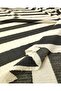 Cream Black Colors Wrinkled Jersey Fabric 150X220Cm - 8