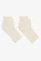 2 Pairs of Ribbed Toeless Women's Socks