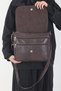 Genuine Leather Large Size Women's Shoulder and Messenger Bag / Large Size Women's Brown Leather Bag - 8