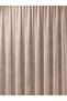 1/2 Dense Pleated Sand Beige Velvet Textured Background Curtain | Ironing Is Not Necessary. | Best Sellers - 3