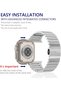 stainless Steel Band Compatible for Apple Watch Band Ultra 3/2/1 Band 49/46/45/44/42mm - 5