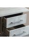 Calino 2Drawers Study Desk | Computer Table 120xW60xH75cm - Sonoma Oak & Light Oak - 4
