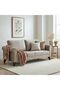 Rilon 3 Seater Fabric Sofa - Beige
