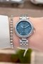 Dial Blue Cord Gray Color Adjustable Cord Women's 30 mm Women's Wristwatch - 2