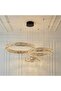 Celine Modern Chandelier 3- Color Dimmable Without Base Plate - 3 Ring