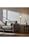 Glass Glow Metal Floor Lamp ML256242 D25x160cm Gold E27 - 2