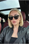 Women's Sunglasses Round Frame Uv400 Glass 55 Ekartman - 3