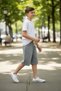 Boy's Blue Jean Capri Shorts Elastic Waist Summer Denim Capri - 3