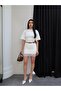 Belt Li Lace Detail Shorts Skirt - 5