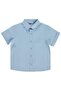 Basic Short Sleeve Shirt for Ages 10-13 - Blue - 2