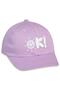 Güneş Nakış 6-18 Months Baby Girl Cap Hat - Lilac - 3