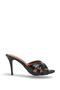 Mira Sola Women's Thin Heeled Slippers 0012720 Black Rustic - 4