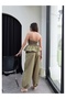 Strapless Shalwar Cut Double Set - 5
