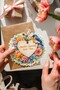 Mother's Day Gift Card 12 Pieces 10X10 cm |   Writable Message Card |   Flower Card for Gift Package - 3
