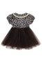 Leopard Print Ribbon Dress for 6-18 Months - Brown - 3