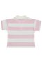 Striped Polo Collar T-Shirt for 2-5 Years - Powder - 3