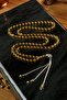 99`Luk Damla Kehirmen Special Silver Design Prayer Rosary (Amber), (دربكة قطرة كهيرمان) - 5