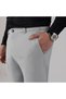 Slim Fit Bel Detailed Trousers Gray T13953 - 4