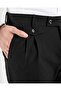 Slim Fit Bel Detailed Trousers Black T20036-01 - 5