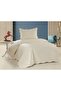 Serelina Single Colorful Embroidered Velvet Bedspread |   Soft Texture, Elegant and Stylish Design - 2