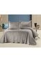 Serelina Double Colorful Embroidered Velvet Bedspread |   Soft Texture, Elegant and Stylish Design - 2