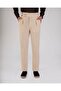 Slim Fit Bel Detailed Buckle Pants Beige T20037-09