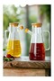 Vacuum Borosilicate Glass Oil Container with Bamboo Lid (900 ml) - 1 Piece