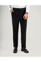 Slim Fit Bel Detailed Trousers Black T14821 - 4