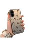 Realme C67 4g Compatible High-Quality Brown Bow and Dot Printed Case - 2