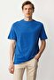 Men's Crew Neck T-Shirt Cobalt blue