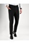 Slim Fit Bel Detailed Trousers Black T20036-01 - 4