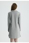 Polo Neck Long Sleeve Dress - 7
