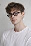 Round Black Glasses with Blue Light Protection Unisex Stylish Design - 2