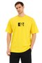 Unisex Oversize Yellow Printed T-Shirt 100% Cotton Best Aslan Streetwear Loose Men's Women's T-Shirt