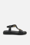 Bi̇rsu Women's Front Buckle Sandals A035-K9012 - 3