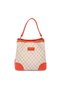 Cream Textile Women's Shoulder Bag - S26Y1Twc0710-V6D