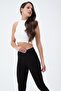 Women's Camisole Crop Athlete Ecru - 4