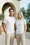 Women's 100% Cotton Basic Comfortable Fit Lycra Soft Textured Crew Neck T-Shirt - White - 3